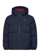 Tjm Essential Down Jacket Ext Vuorillinen Takki Topattu Takki Navy Tom...