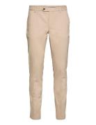 Kensington Slim Chino Bottoms Trousers Chinos Beige Hackett London