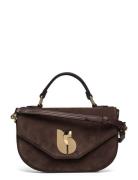 Bag S Suede Sign Bags Top Handle Bags Brown Ba&sh