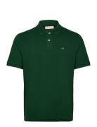 Reg Emb Archive Shield Polo Tops Polos Short-sleeved Green GANT