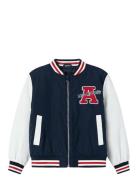 Nmnmain Bomber Jacket Pb Bombertakki Navy Name It