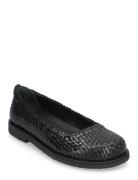 Shoes - Flat Ballerinat Black ANGULUS