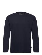 Basic Longsleeve Tops T-shirts Long-sleeved Navy Tom Tailor