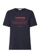 Cc Heart Soulmate T-Shirt - Mid Sleeve Tops T-shirts & Tops Short-slee...