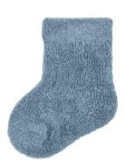 Nbmollo Terry Fluffy Sock Sukat Blue Name It