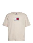 Tjw Rlx Melange Flag Tee Ext Tops T-shirts & Tops Short-sleeved Beige ...