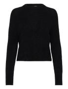 Mohair Girlfriend Sweater Tops Knitwear Jumpers Black Cathrine Hammel