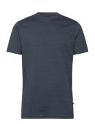 Jermane Tops T-shirts Short-sleeved Blue Matinique