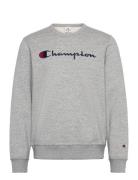 Crewneck Sweatshirt Tops Sweat-shirts & Hoodies Sweat-shirts Grey Cham...