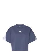 W Fi 3S Tee Sport T-shirts & Tops Short-sleeved Blue Adidas Sportswear