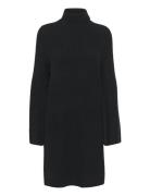 Alphagz Rollneck Dress Lyhyt Mekko Black Gestuz