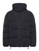 Down Jacket Vuorillinen Takki Topattu Takki Navy Emporio Armani