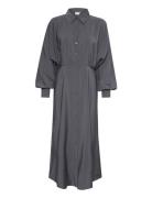 Kajola Shirt Dress Maksimekko Juhlamekko Grey Kaffe