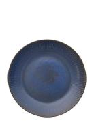 Relief St Ware Lunch Plate Blue 1 Pcs. 22 Cm. Home Tableware Plates Di...