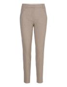 Angeliefv Pure Bottoms Trousers Straight Leg Beige FIVEUNITS