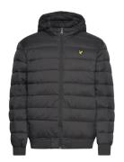 Wadded Jacket Vuorillinen Takki Topattu Takki Black Lyle & Scott