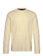 Invalento Tops T-shirts Long-sleeved Cream INDICODE