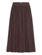 sz Skirt Polvipituinen Hame Brown Saint Tropez