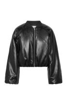 Rylie Faux Leather Jacket Nahkatakki Black Twist & Tango