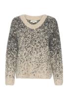 Slvenessa Pullover Tops Knitwear Jumpers Grey Soaked In Luxury