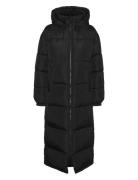 Vmklea Long Coat Ga Noos Topattu Pitkä Takki Black Vero Moda