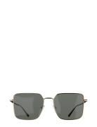 Iga Gold Green Neliönmuotoiset Aurinkolasit Black Corlin Eyewear