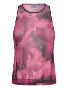 Sheer Tank Sport T-shirts & Tops Sleeveless Pink Casall