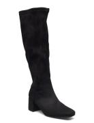 Stretch Boot Korkeavartiset Saapikkaat Black Gabor