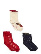 3-Pack Socks Jarrusukat Multi/patterned Minymo