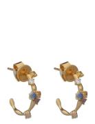 Five Gold Earrings Accessories Jewellery Earrings Hoops Gold PD Paola