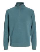 Jjebradley Sweat Half Zip Noos Tops Sweat-shirts & Hoodies Sweat-shirt...