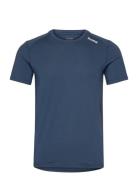 Borg Athletic T-Shirt Sport T-shirts Short-sleeved Blue Björn Borg