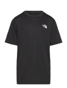 B Reaxion S/S Tee Tops T-shirts Short-sleeved Black The North Face