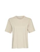 Mschmelea Icon Tee Tops T-shirts & Tops Short-sleeved Beige MSCH Copen...