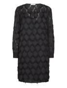 Dress In Fluffy Lace Polvipituinen Mekko Black Coster Copenhagen