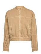 Denim Bomber Jacket Bombertakki Beige Mango