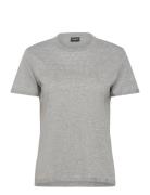 Brandy Tops T-shirts & Tops Short-sleeved Grey Desigual