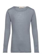 Tamra Tops T-shirts Long-sleeved T-shirts Blue MarMar Copenhagen