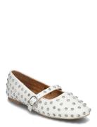 Fall Simili Mary Jane #P Ballerinat White Bianco