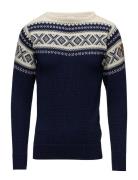 Cortina 1956 Uni Sweater Tops Knitwear Round Necks Blue Dale Of Norway