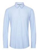 P-Hank-S-Kent-C1-222 Tops Shirts Business Blue BOSS