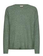 Frsanny Pu 4 Tops Knitwear Jumpers Green Fransa