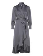 Iza Midi Dress Polvipituinen Mekko Grey Love Lolita