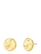 Flowy Studs Accessories Jewellery Earrings Studs Gold Edblad