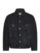 Eu-Trucker Jacket - Black Farkkutakki Denimtakki Black Edwin