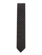 H-Tie 7,5 Cm-223 Solmio Kravatti Black BOSS