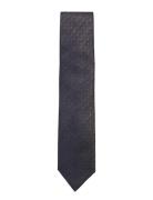 Structured Linen Blend Tie 7 Cmstructured Linen Blend Tie 7 Cm Solmio ...