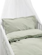 2-Dels Set Humble Beige Spjälsäng Home Sleep Time Bed Sets Green Borga...