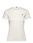 Ace Slim T-Shirt Sport T-shirts & Tops Short-sleeved Cream Björn Borg