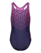 Girl's Arena Kikko V Swimsuit Swim Pro Back Black- Uimapuku Uima-asut ...